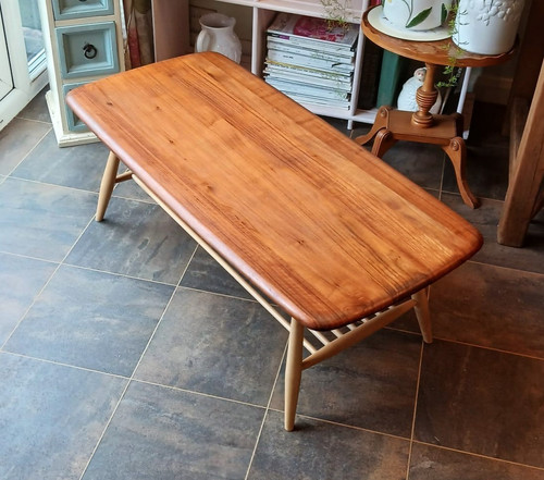 Refinished ercol coffee table - ercol,