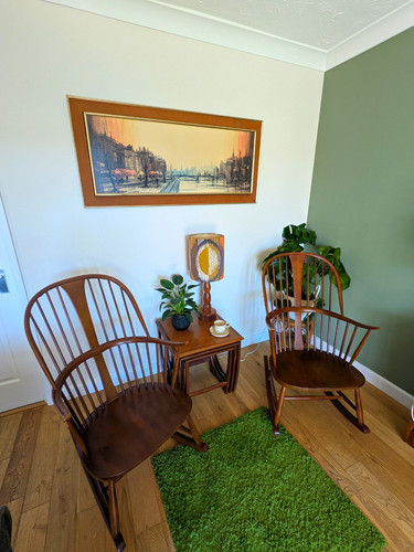 Pair mid century vintage - pair, of