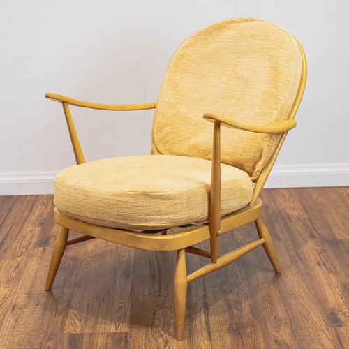 Ercol blonde elm windsor model - ercol,